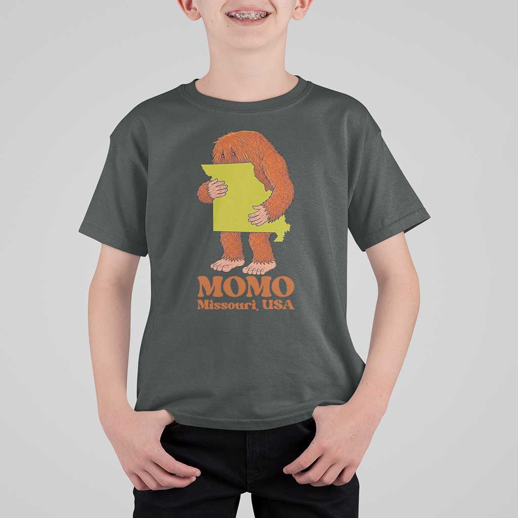 Missouri Cryptid Local Legend T Shirt For Kid Momo The Monster Lover Graphic