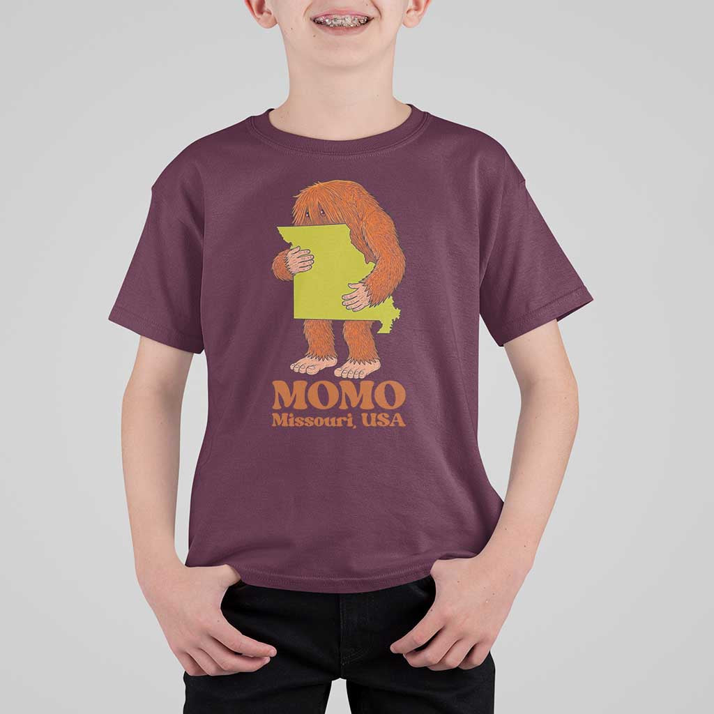 Missouri Cryptid Local Legend T Shirt For Kid Momo The Monster Lover Graphic