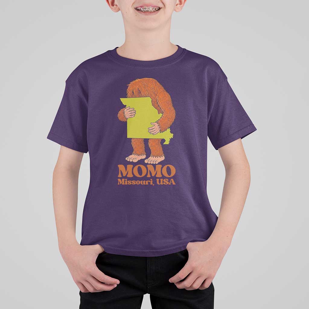 Missouri Cryptid Local Legend T Shirt For Kid Momo The Monster Lover Graphic