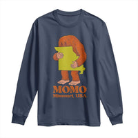 Missouri Cryptid Local Legend Long Sleeve Shirt Momo The Monster Lover Graphic