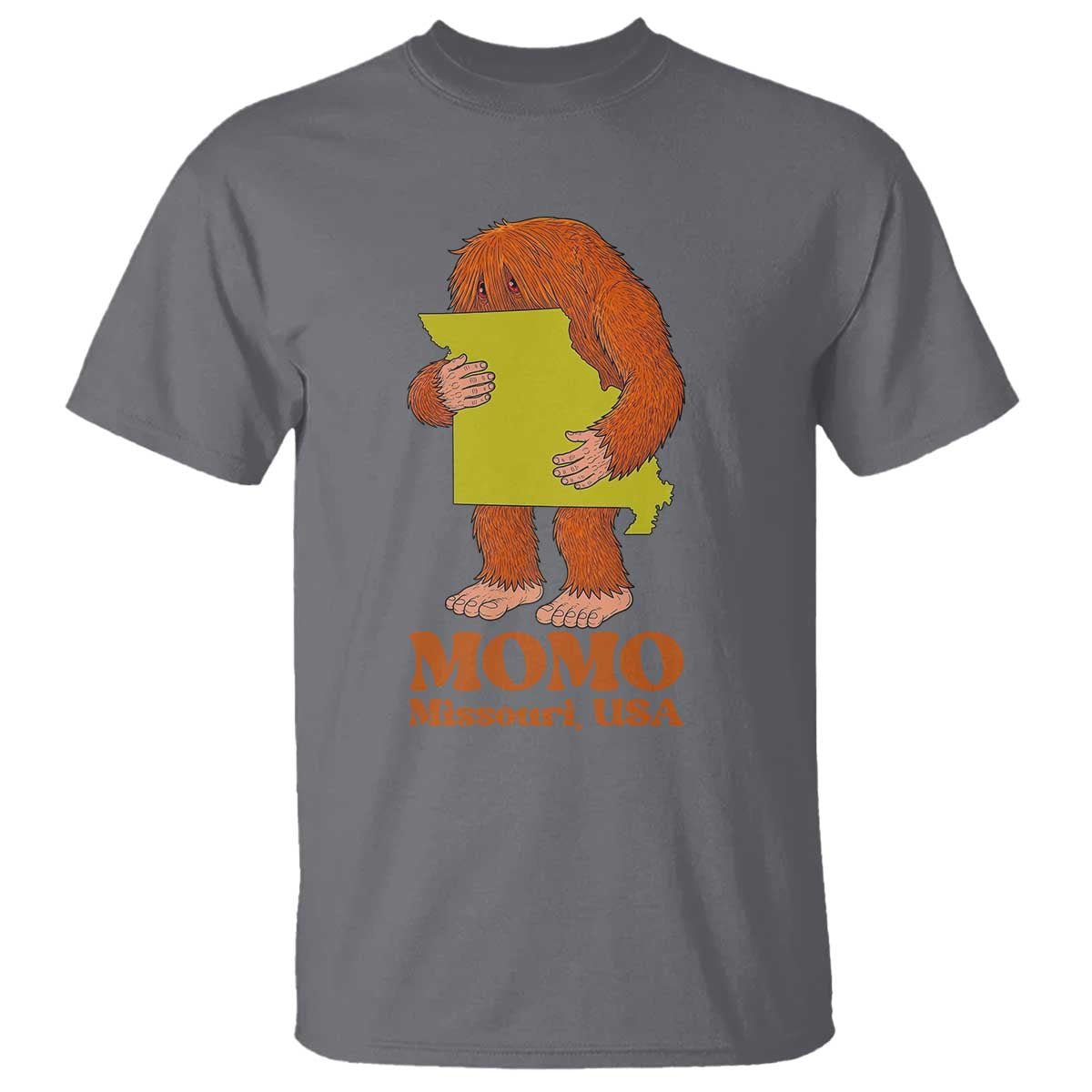 Missouri Cryptid Local Legend T Shirt Momo The Monster Lover Graphic