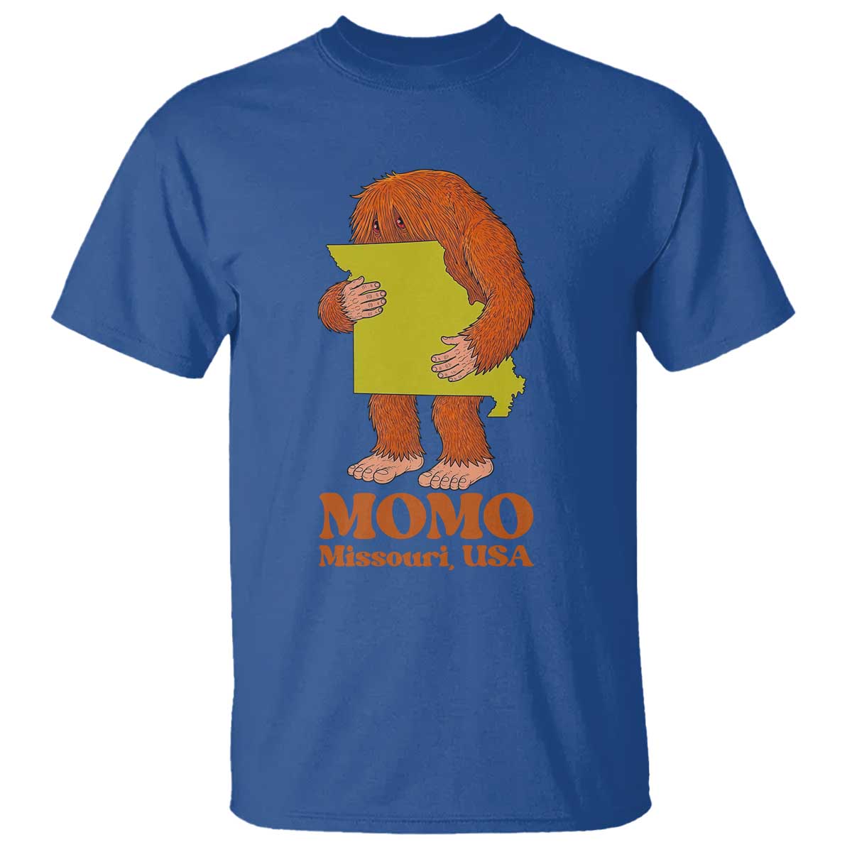 Missouri Cryptid Local Legend T Shirt Momo The Monster Lover Graphic