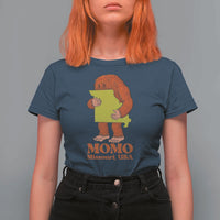 Missouri Cryptid Local Legend T Shirt For Women Momo The Monster Lover Graphic