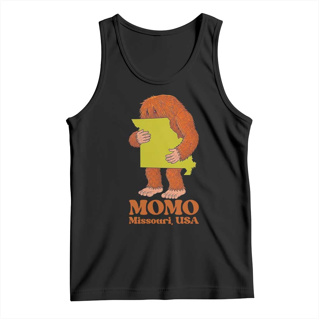 Missouri Cryptid Local Legend Tank Top Momo The Monster Lover Graphic