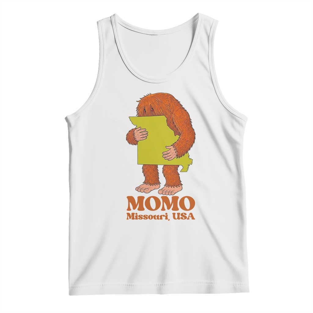 Missouri Cryptid Local Legend Tank Top Momo The Monster Lover Graphic