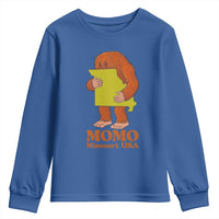 Missouri Cryptid Local Legend Youth Sweatshirt Momo The Monster Lover Graphic