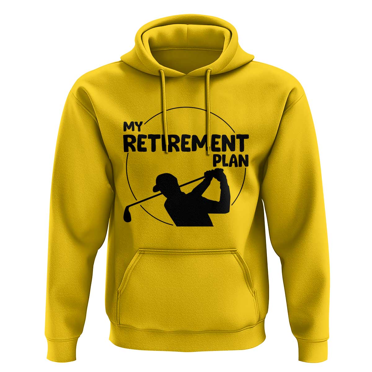 My Retirement Plan Golf Hoodie Retired Men And Golf Lovers - Wonder Print Shop