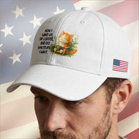 Cat Coffee Lover Baseball Cap Now I Wake Up Sip Coffee And Do Whatever I Want