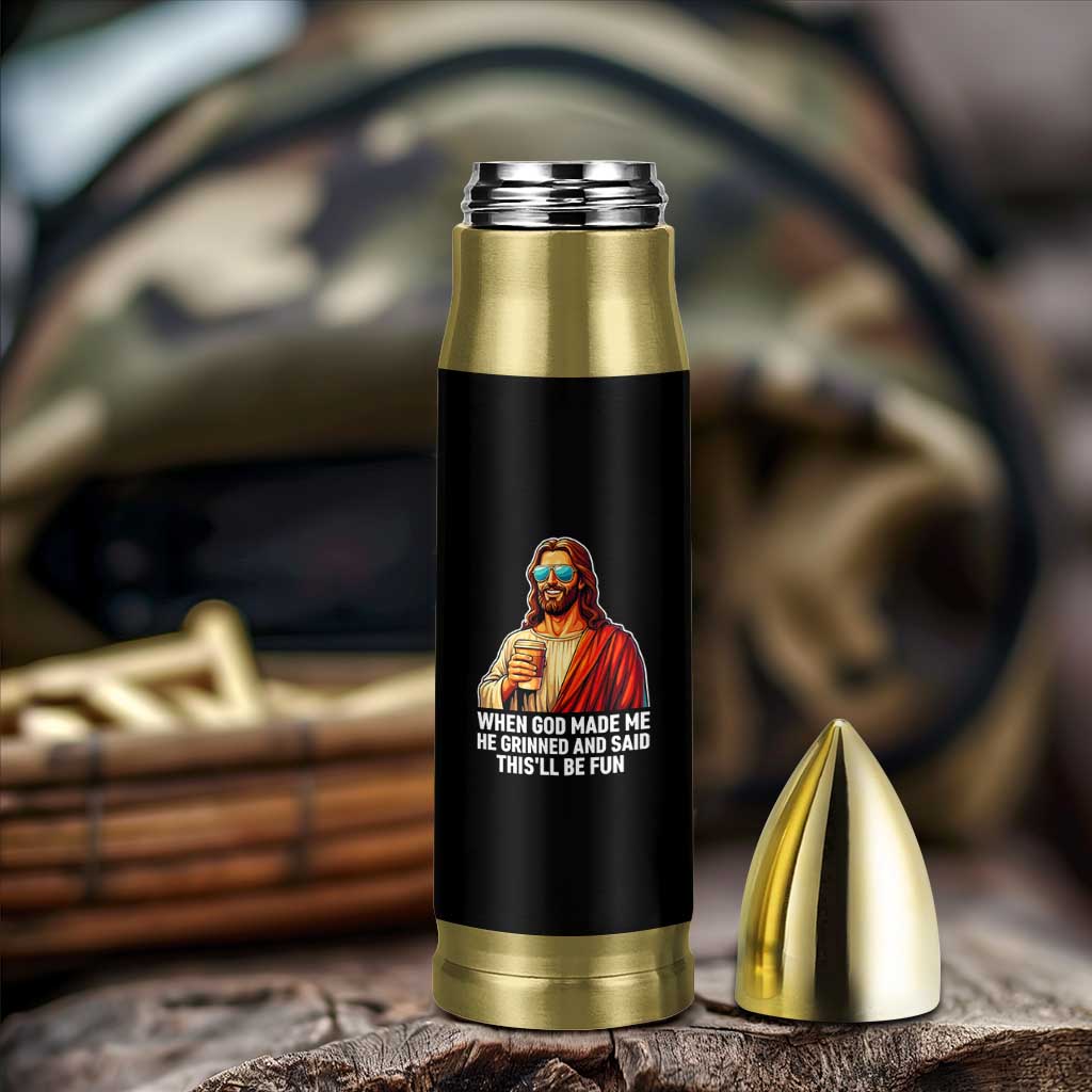 Funny Religious Jesus Bullet Tumbler Wait Im Goated