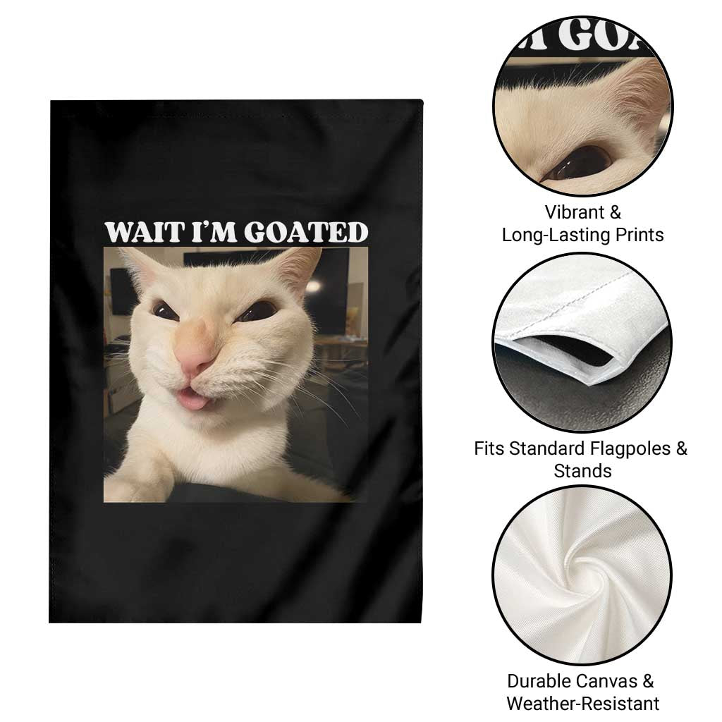 Funny Cat Meme Lover Garden Flag