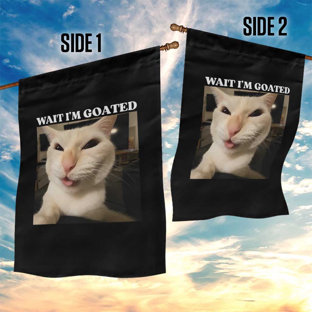 Funny Cat Meme Lover Garden Flag