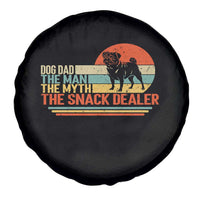 Vintage Dog Dad Spare Tire Cover The Man The Myth The Snack Dealer