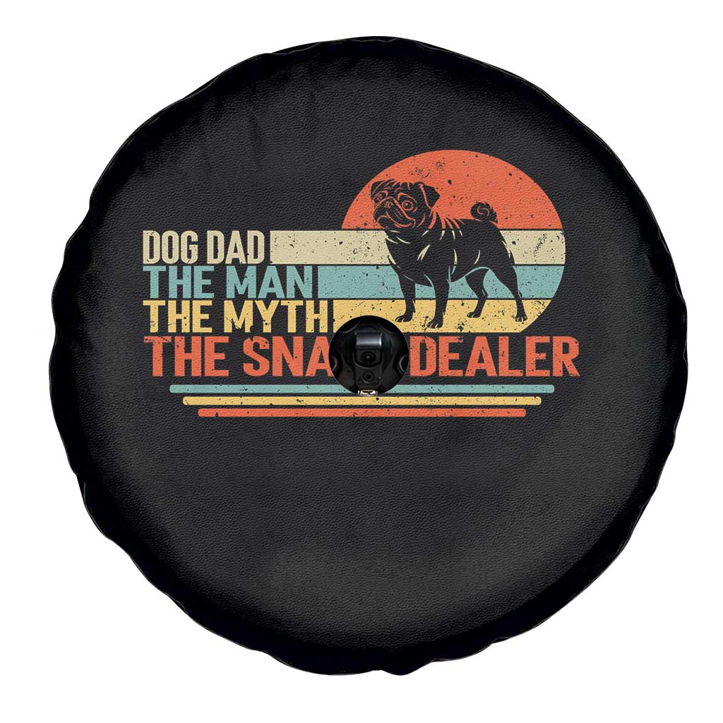 Vintage Dog Dad Spare Tire Cover The Man The Myth The Snack Dealer