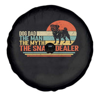 Vintage Dog Dad Spare Tire Cover The Man The Myth The Snack Dealer