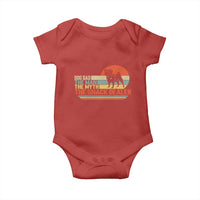 Vintage Dog Dad Baby Onesie The Man The Myth The Snack Dealer