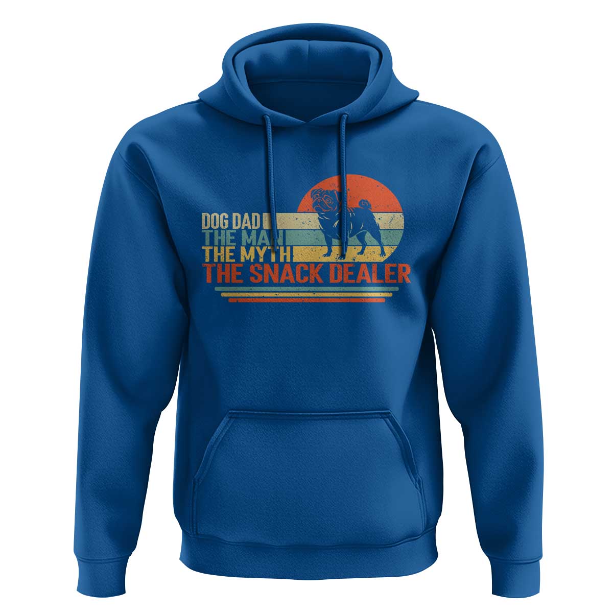 Vintage Dog Dad Hoodie The Man The Myth The Snack Dealer