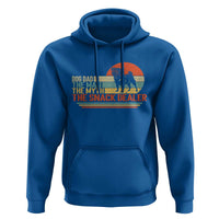 Vintage Dog Dad Hoodie The Man The Myth The Snack Dealer