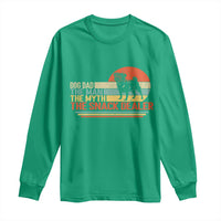 Vintage Dog Dad Long Sleeve Shirt The Man The Myth The Snack Dealer