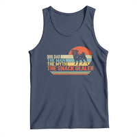 Vintage Dog Dad Tank Top The Man The Myth The Snack Dealer