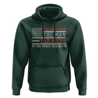 Vintage Golden Retriever Dad Hoodie The Man The Myth The Snack Dealer