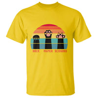 Funny Vintage Black Cat Introvert T Shirt Rock Paper Scissors Paw