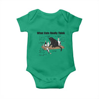 Funny Physics Cat Meme Baby Onesie What Cats Really Think