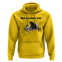 Funny Physics Cat Meme Hoodie What Cats Really Think