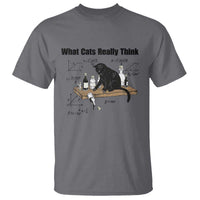 Funny Physics Cat Meme T Shirt What Cats Really Think