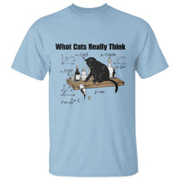 Funny Physics Cat Meme T Shirt What Cats Really Think