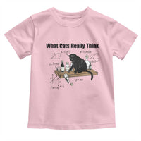 Funny Physics Cat Meme Toddler T Shirt What Cats Really Think