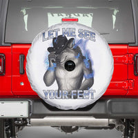 Funny Alpha Wolf Ironic Meme Spare Tire Cover Let Me See Your Feet