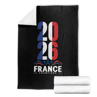 Vintage France Soccer Fan Throw Blanket French Football Pride 2026