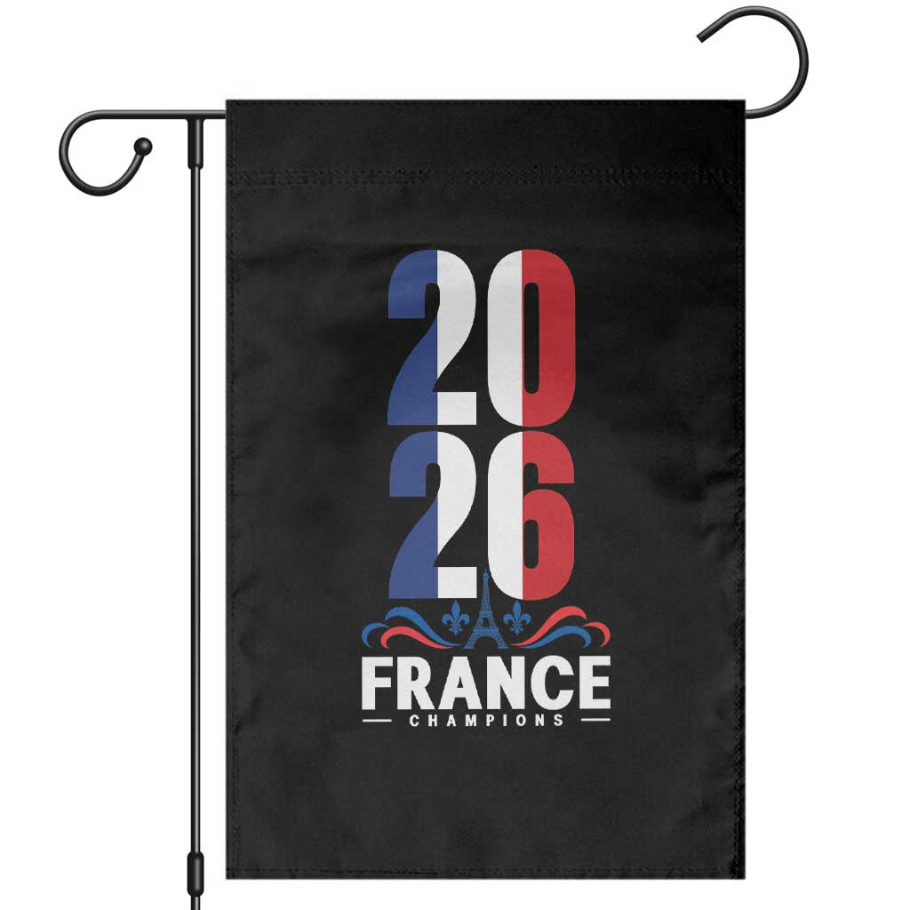 Vintage France Soccer Fan Garden Flag French Football Pride 2026