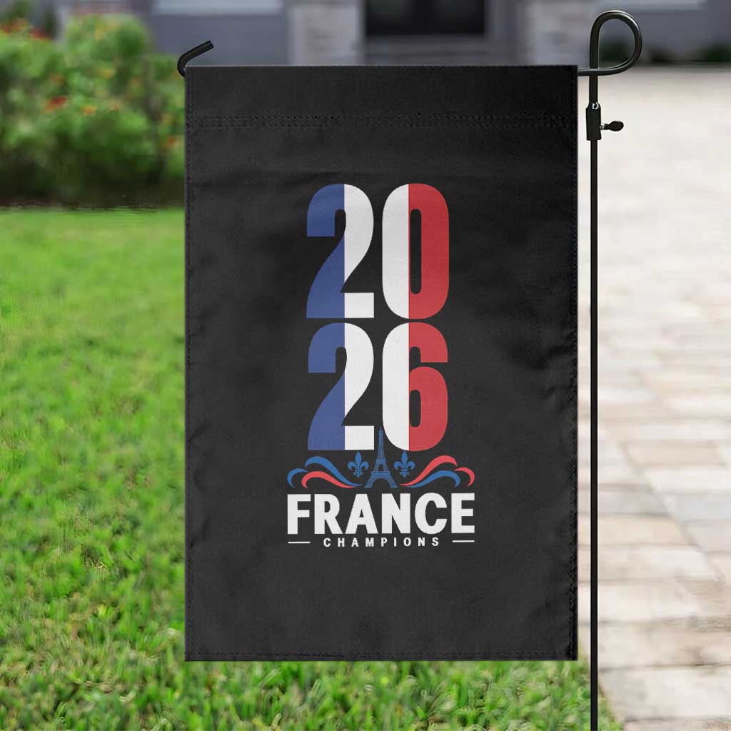 Vintage France Soccer Fan Garden Flag French Football Pride 2026