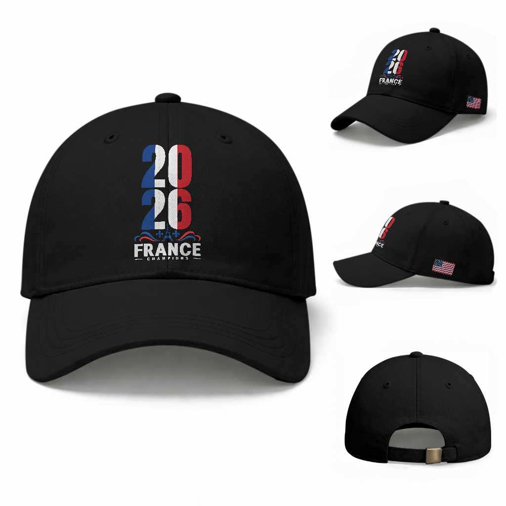 Vintage France Soccer Fan Baseball Cap French Football Pride 2026