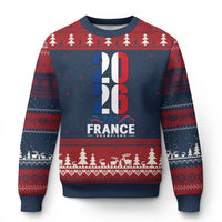 Vintage France Soccer Fan Ugly Christmas Sweater French Football Pride 2026