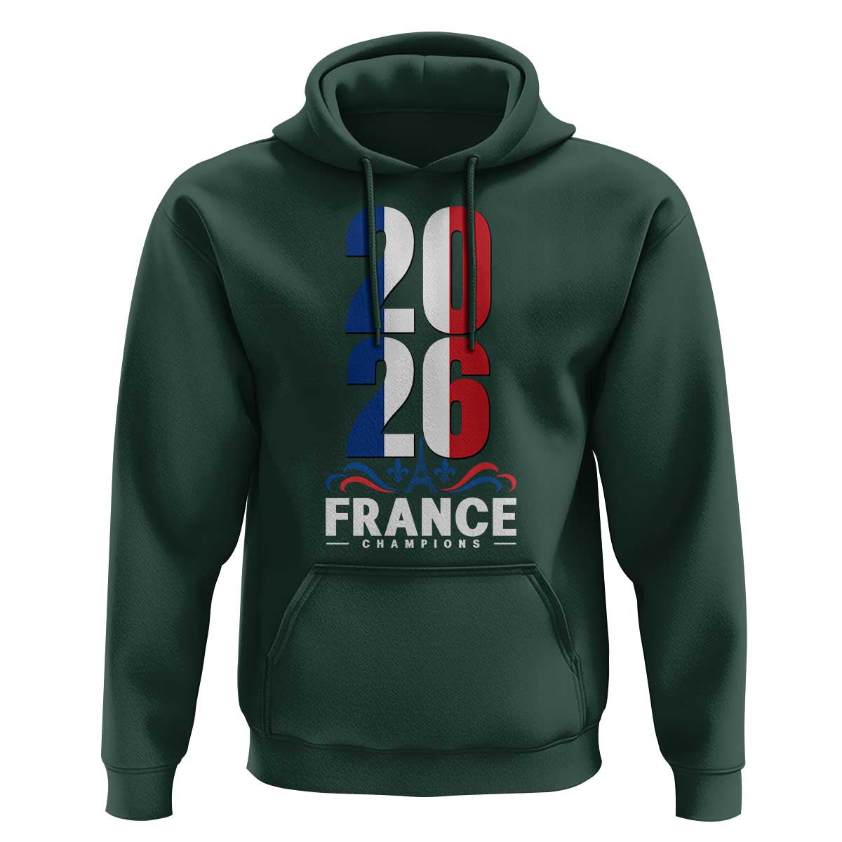 Vintage France Soccer Fan Hoodie French Football Pride 2026