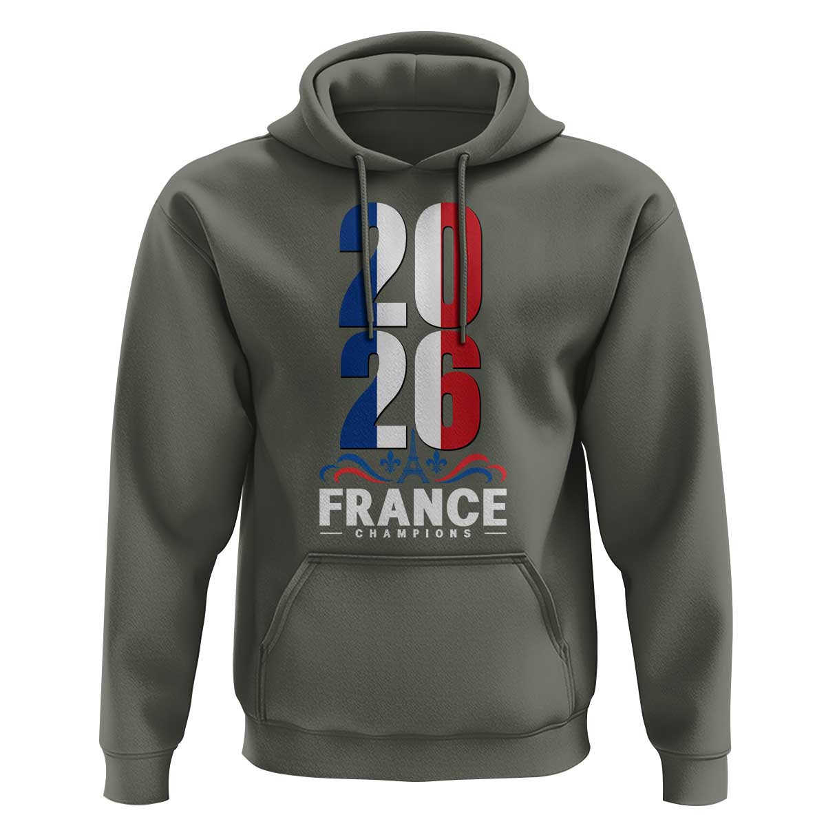 Vintage France Soccer Fan Hoodie French Football Pride 2026