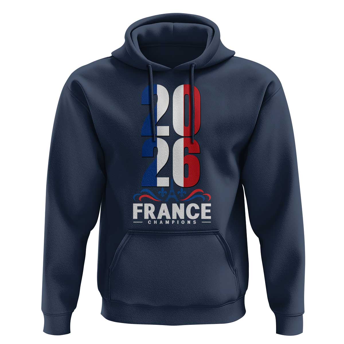 Vintage France Soccer Fan Hoodie French Football Pride 2026