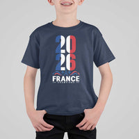 Vintage France Soccer Fan T Shirt For Kid French Football Pride 2026