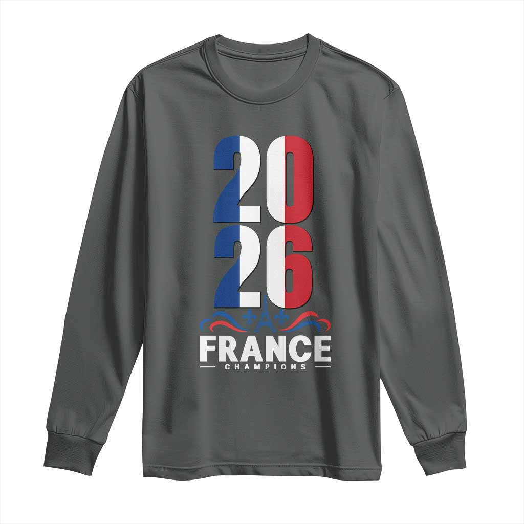 Vintage France Soccer Fan Long Sleeve Shirt French Football Pride 2026
