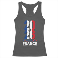 Vintage France Soccer Fan Racerback Tank Top French Football Pride 2026