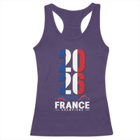 Vintage France Soccer Fan Racerback Tank Top French Football Pride 2026