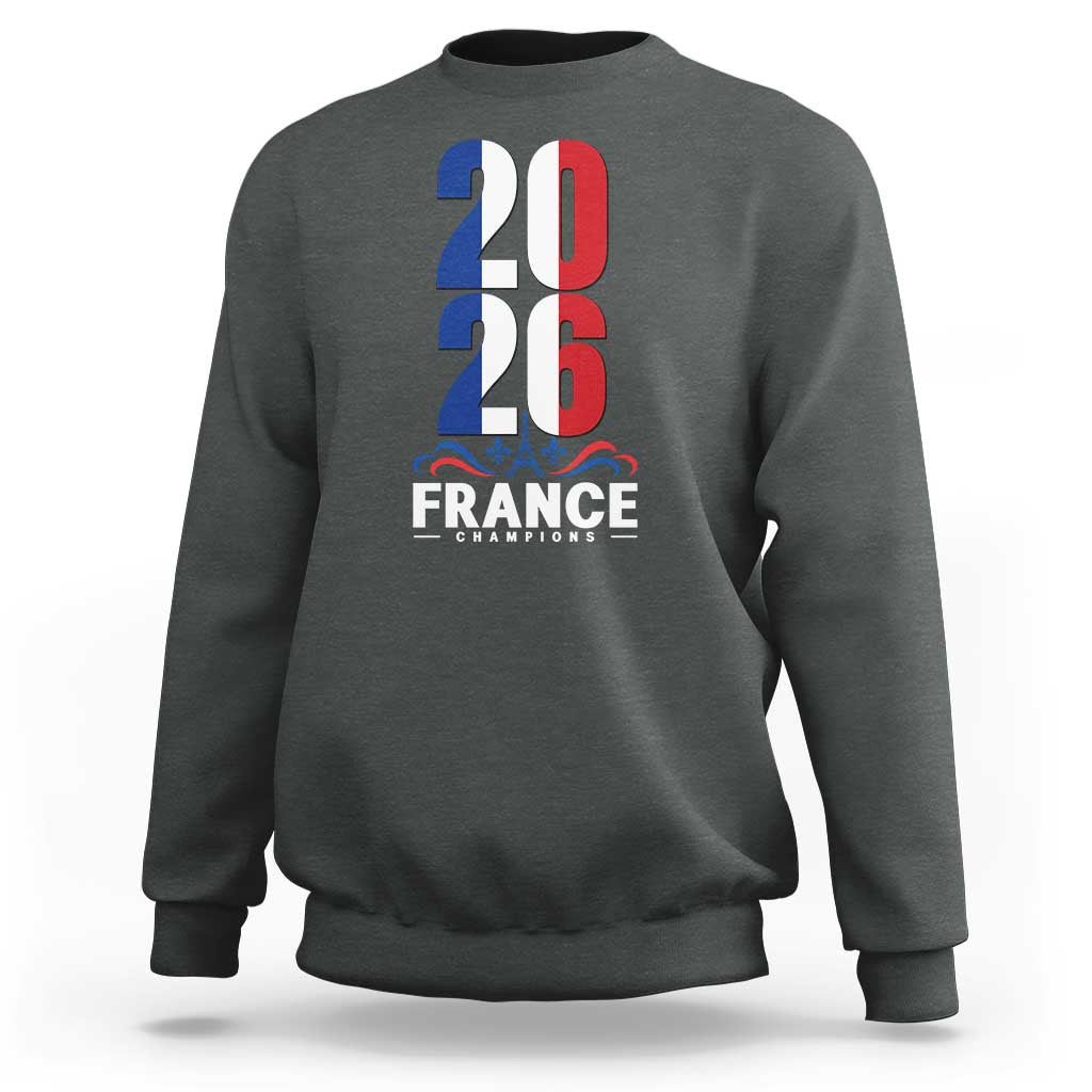 Vintage France Soccer Fan Sweatshirt French Football Pride 2026