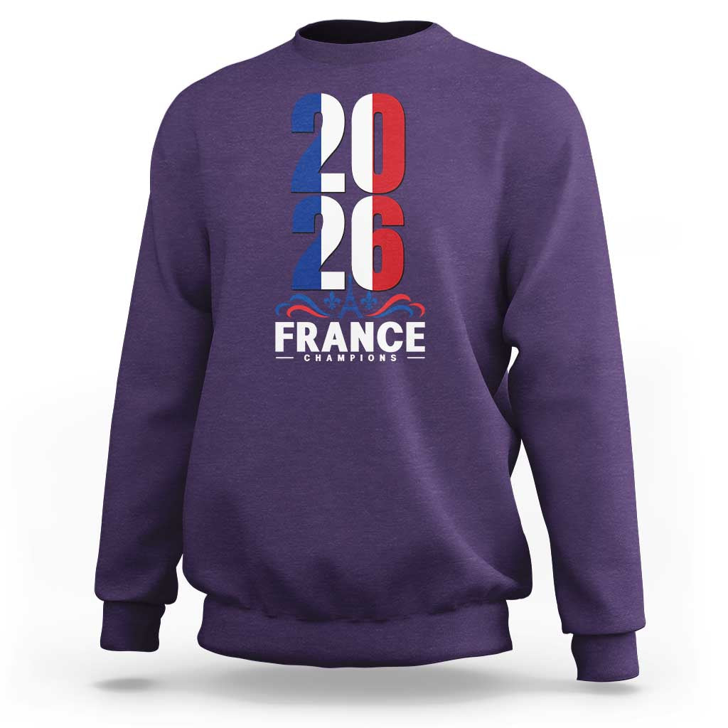 Vintage France Soccer Fan Sweatshirt French Football Pride 2026