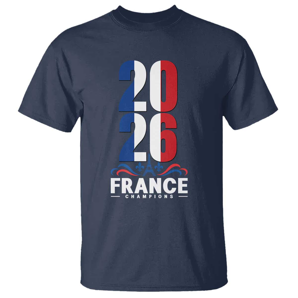 Vintage France Soccer Fan T Shirt French Football Pride 2026