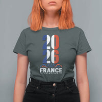 Vintage France Soccer Fan T Shirt For Women French Football Pride 2026