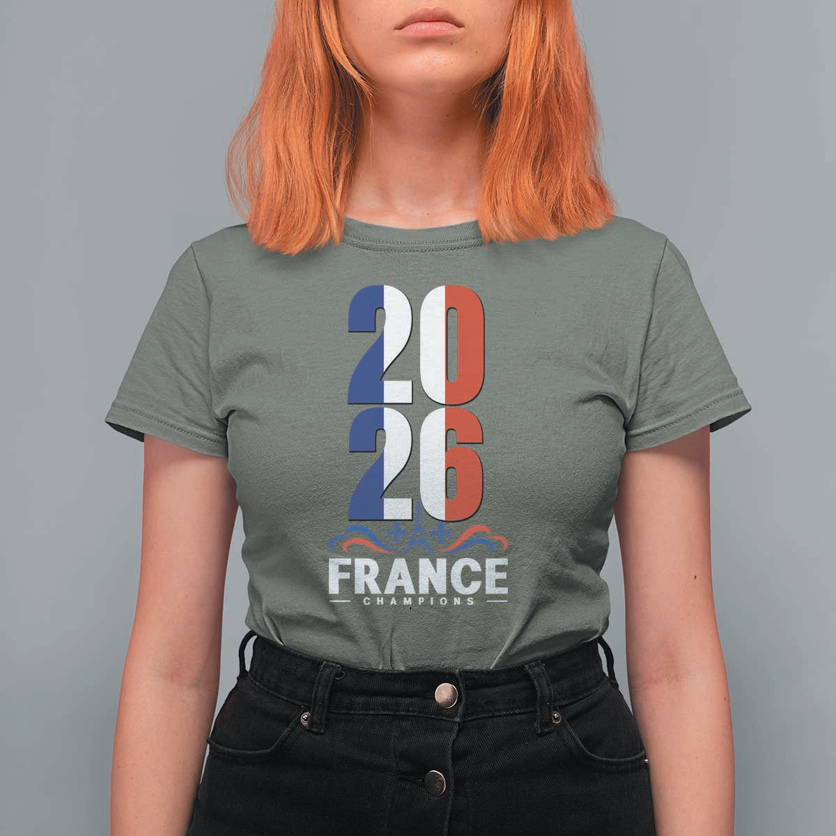 Vintage France Soccer Fan T Shirt For Women French Football Pride 2026