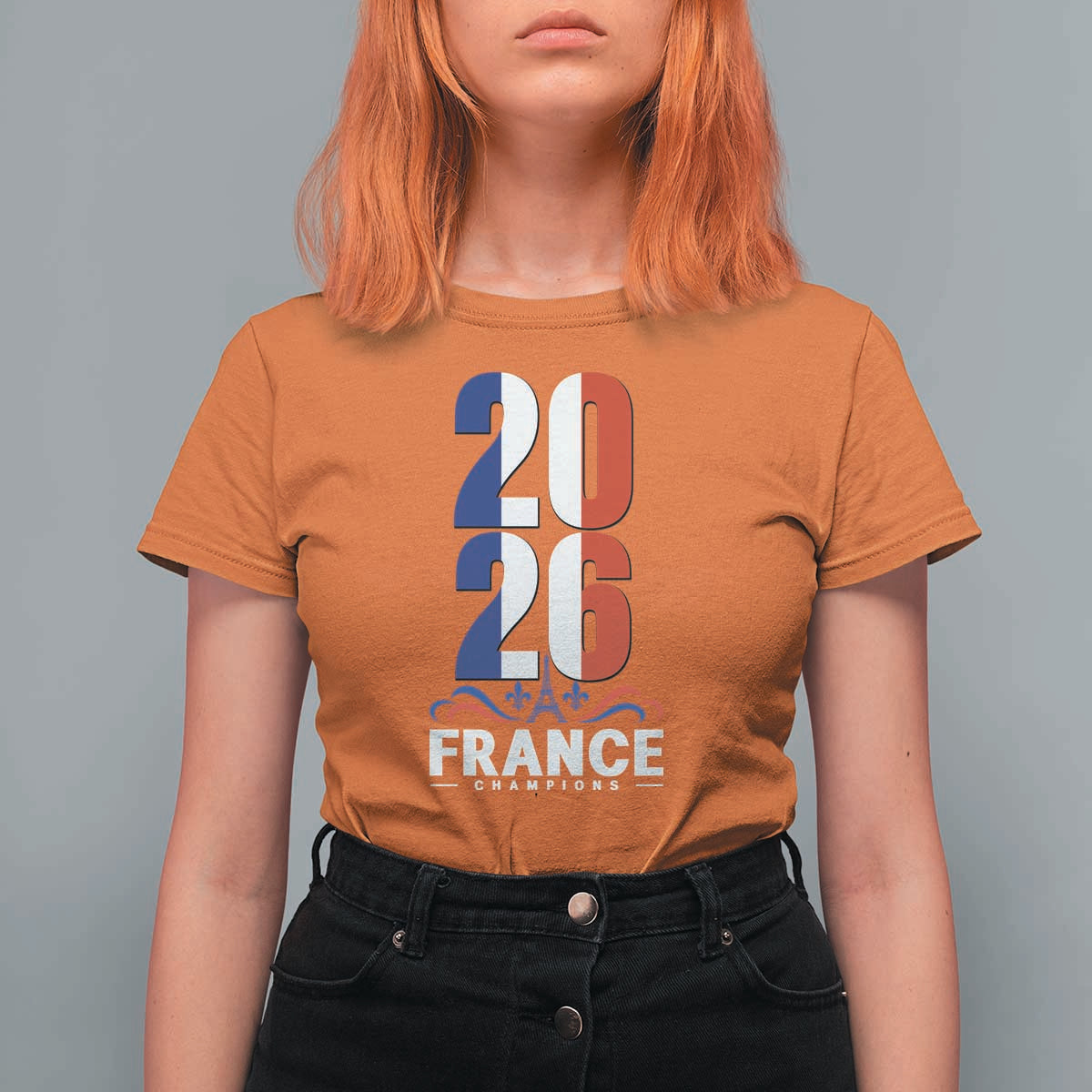 Vintage France Soccer Fan T Shirt For Women French Football Pride 2026