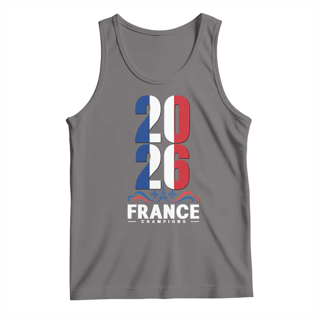 Vintage France Soccer Fan Tank Top French Football Pride 2026